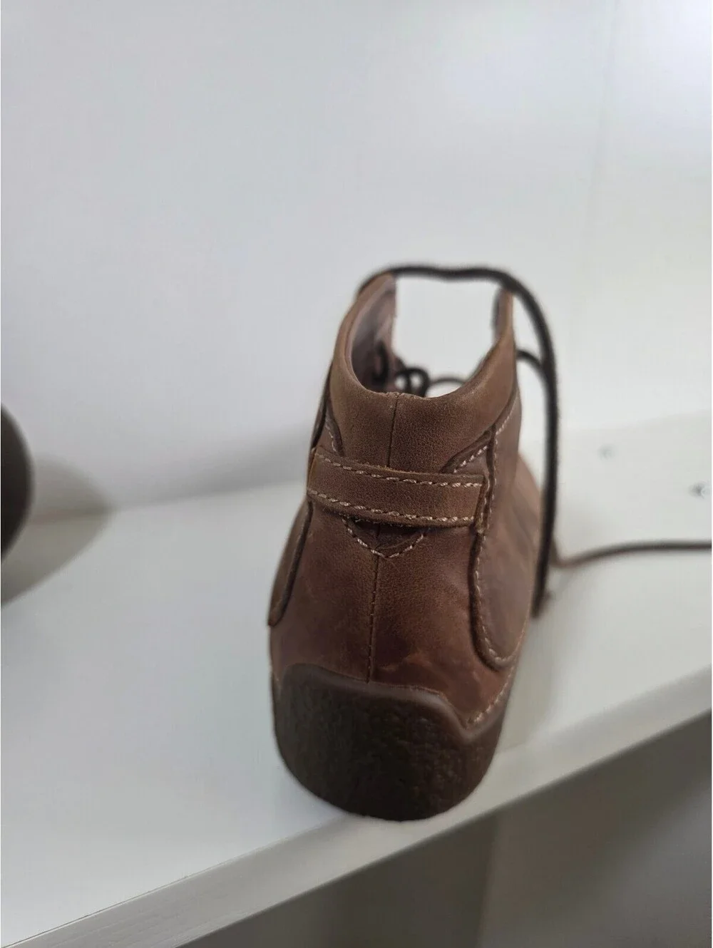 Duluth Trading Andina Brown Chukka Leather Ankle Boots, size 9.5